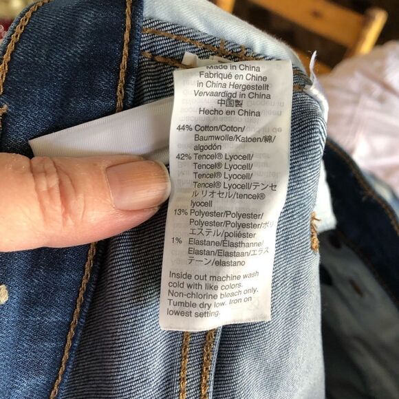 Madewell 10” High Rise Button Fly Skinny Crop Jeans - 26 - Picture 11 of 12